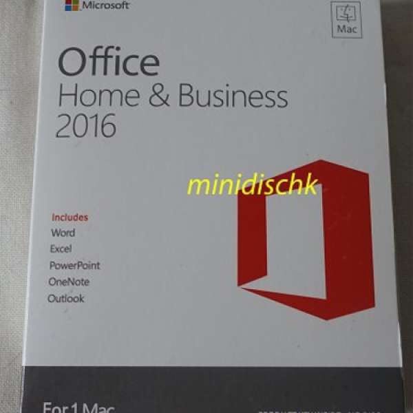 [全場最平!!!] 全新未開封正版Office 2016 Home & Business for MAC