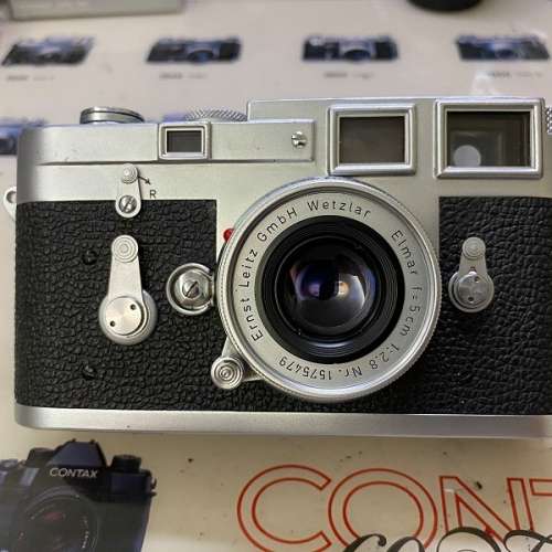 80-85% New Leica M3 DS Body with 5cm f/2.8 M Lens Set $6980. Only