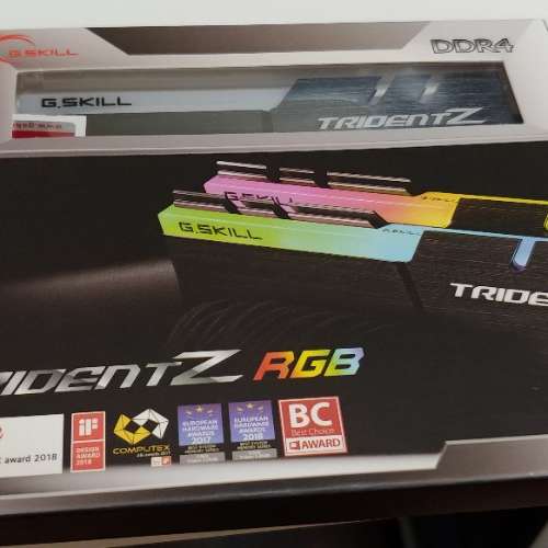 G.SKILL TridentZ RGB DDR4-3200 32GB (2 x 16GB) F4-3200C16D-32GTZR