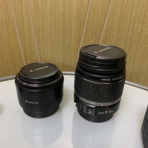 Canon EOS 500D kit +50 1.8 1855