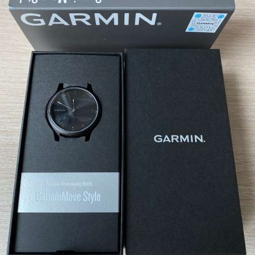 Garmin Vivomove Style Gunmetal  Hybrid Smart Watch