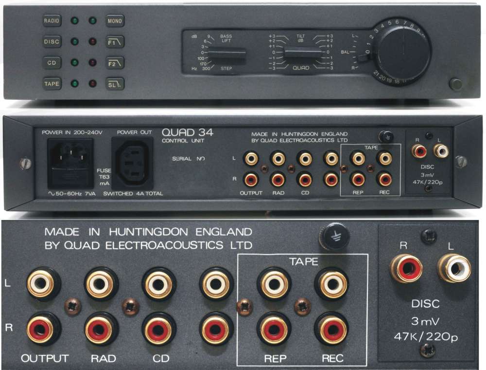 英国製 名作QUAD34プリアンプ 前期型 動作品 英国製 名作QUAD34プリアンプ 前期型 動作品 - メルカリ