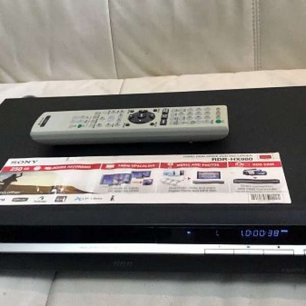 SONY  DVD  RECORDER  RDR-HX980 (頂級型號)