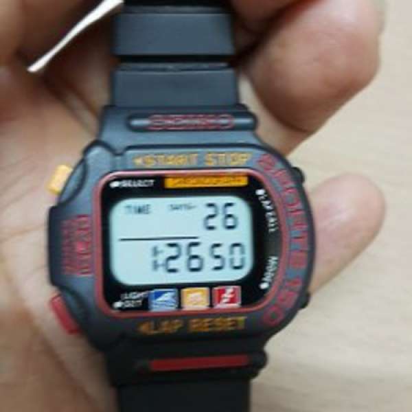極罕 全新 80年代 SEIKO 精工 S600-5010 運動 跳字 手錶,只售HK$1000(不議價,請看貨...