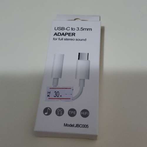 USB Type C 轉 3.5mm 線