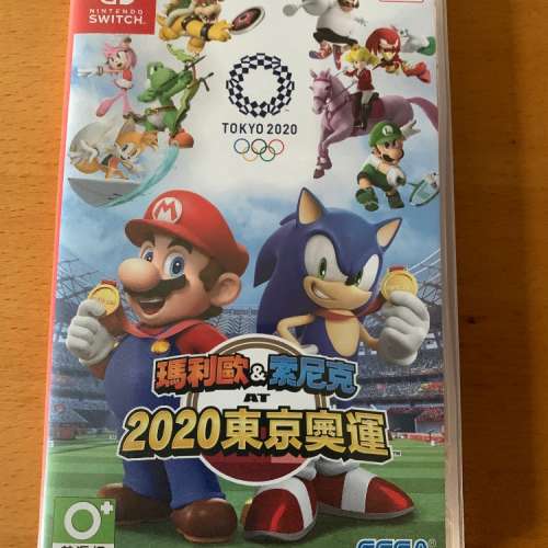 Switch game Mario and sonic Olympic 2020 (95 percent new )