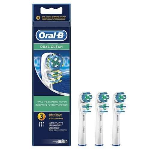 [Oral-B 電動牙刷] Dual Clean EB417 雙效潔淨刷頭
