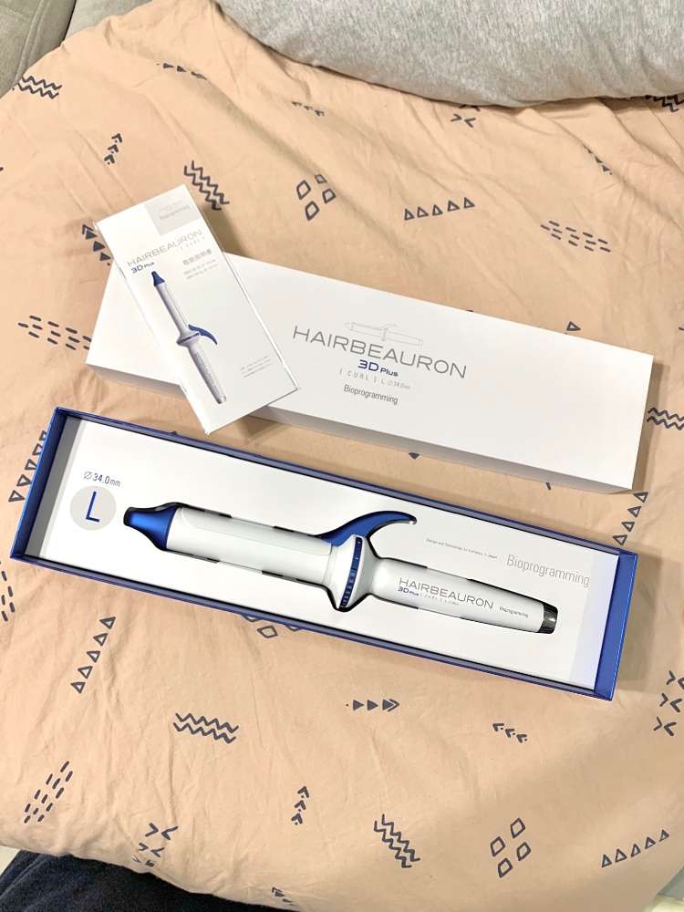 日本Bioprogramming Lumielina Hairbeauron 3D Plus 34mm 捲髮器/電棒