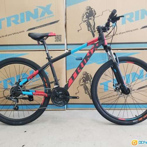 《聖誕送貨優惠》＊入門鋁架山地車＊TRINX 21速 油壓碟剎 27.5吋 鋁合金 山地車 - ...