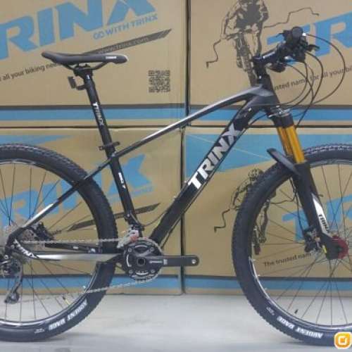 《聖誕送貨優惠》＊超輕12KG＊TRINX 20速 線控氣叉 中空餅 27.5吋 山地車- B1200