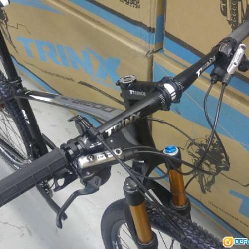 《聖誕送貨優惠》＊超輕12KG＊TRINX 20速 線控氣叉 中空餅 27.5吋 山地車- B1200