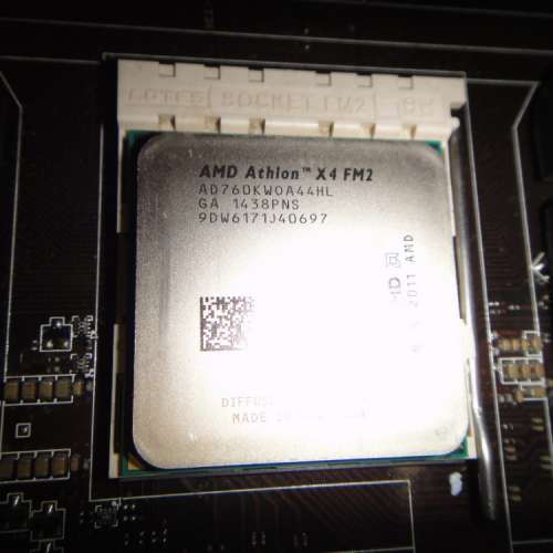 AMD Athlon X4 760K 連主版 MSI FM2-A55M-E33 (內含正版window10 Home) Socket FM2