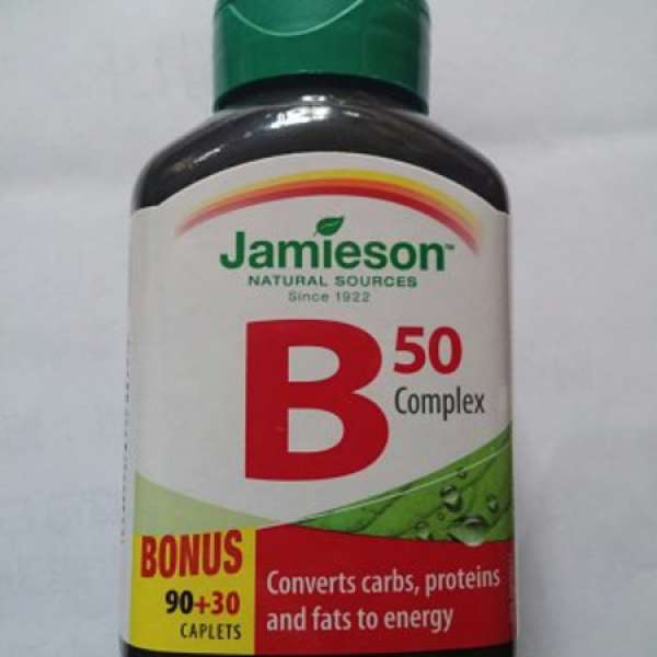 Jamieson 維他命Vitamin 全新未開  B-120粒