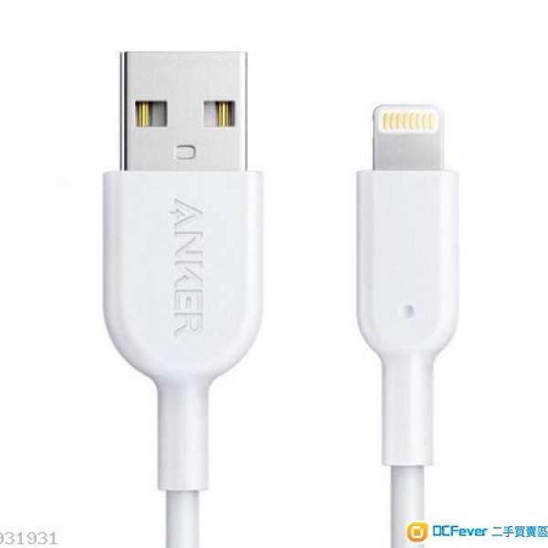MFI cable 官方正品認證Anker for iPhone X/XR/8/7/6/5數據線
