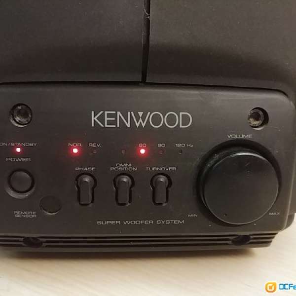 超低音 Kenwood subwoofer sw500 超低音 100%正常運作