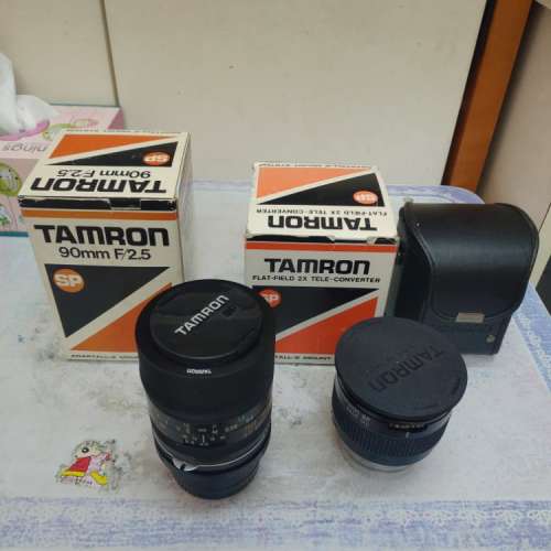 Tamron 90 f2.5 BBAR MC 百微 & 2X 增距 (珍品) 合Nikon, Canon, Sony, Fujifilm 各...