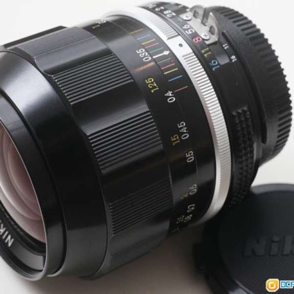 Nikon 35mm f1.4N(non-AI更換原廠AI)利，散景極靚35mm鏡皇Nikon大機可測光M10 A7 Z...