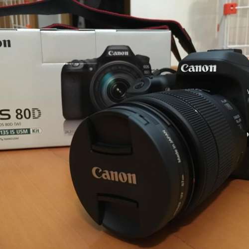 Canon 80d with18-135mm usm