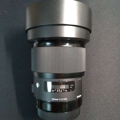 Sigma 20mm f/1.4 DG Art (Canon Mount)