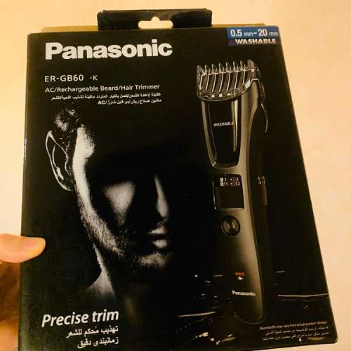 全新Panasonic 剃鬚刨，剪髮器，剃鬚刀 原價： 1500 Now: 300