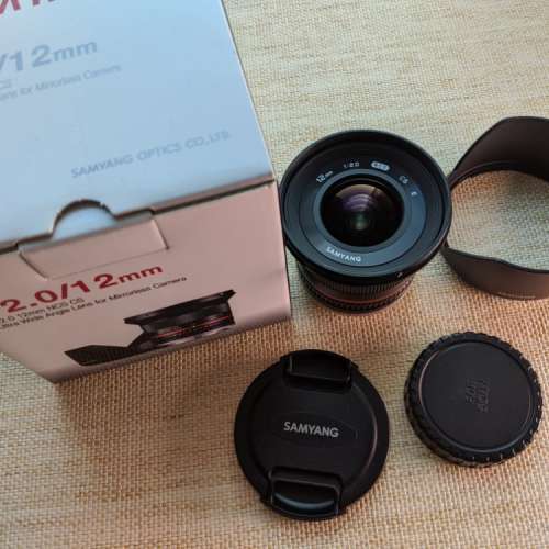 Samyang 12mm f/2 E-Mount 鏡頭 (Sony 無反機合用)
