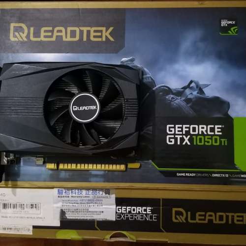 Leadtek WinFast GTX1050 TI 4GB , (免額外供電, 短身, 可用於細機箱)