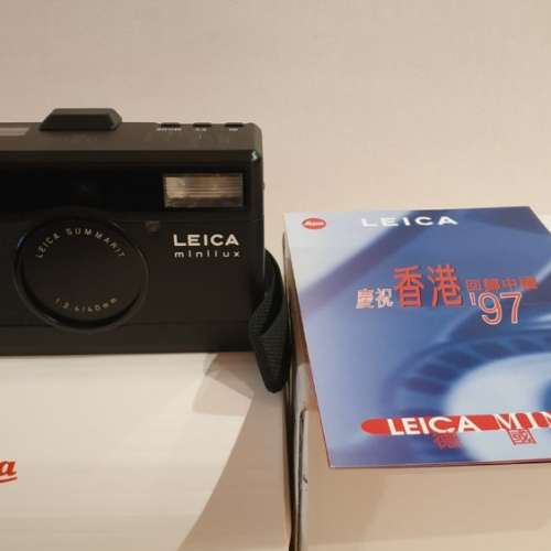 Leica Minilux 1997 香港回歸記念 極限量版(黑色)