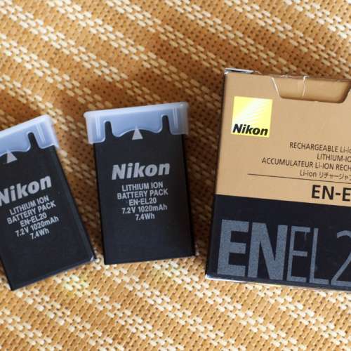 Nikon EN-EL20 2粒