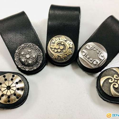 手工真皮耳機線收納扣 westone shure sony ak fitear akg campfire alo ORB effect合...