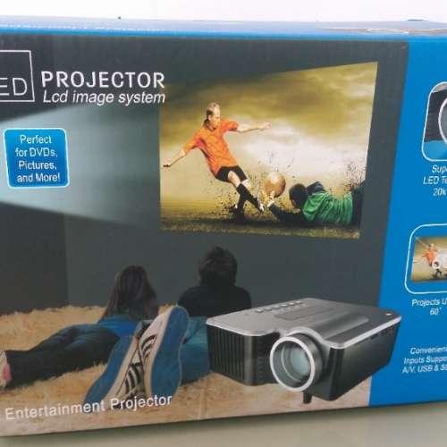 全新 家用小型投影機 LED Projector