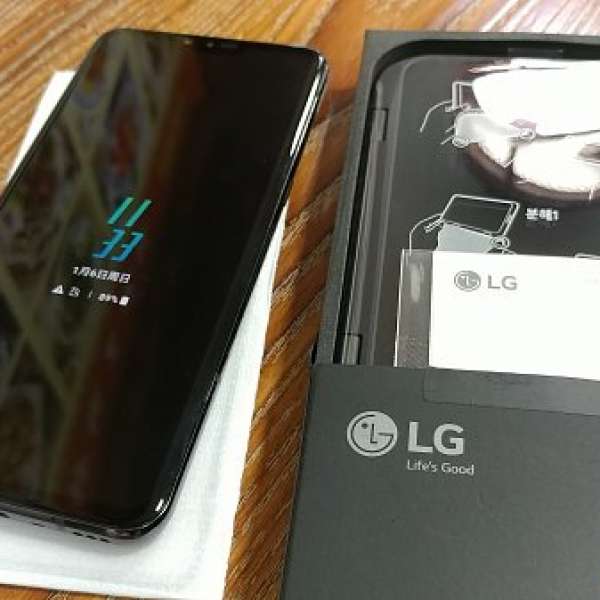 韓版單咭 SKT版 LG V50 5G V500N 128GB 單機連副屏 90%新淨