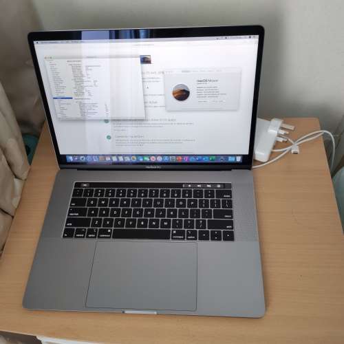 Macbook Pro 15” 2018 Space grey APPLECARE+ 高配2.6Ghz 512G 16G Radeon 560X