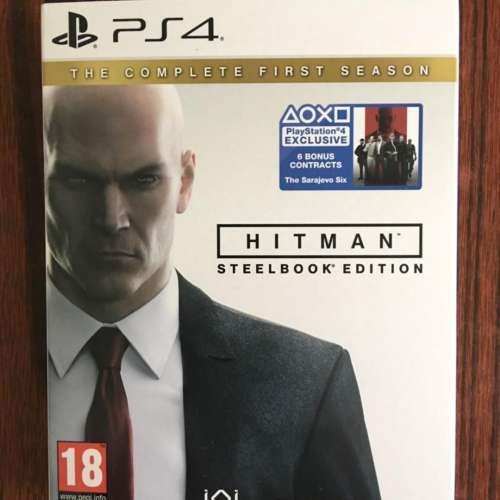 可賣咗隻碟都仲玩到兼中文化PS4 HITMAN1(不議價)