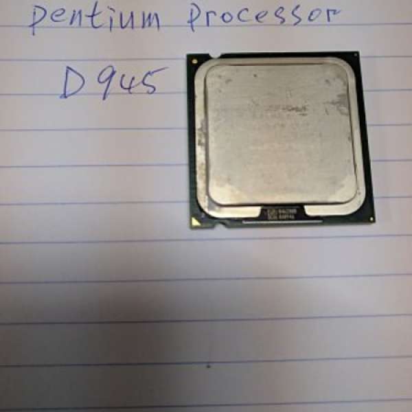 多粒 Intel Pentium D945 Processor( 2 Cores 4M Cache,3.4GHz LGA775)