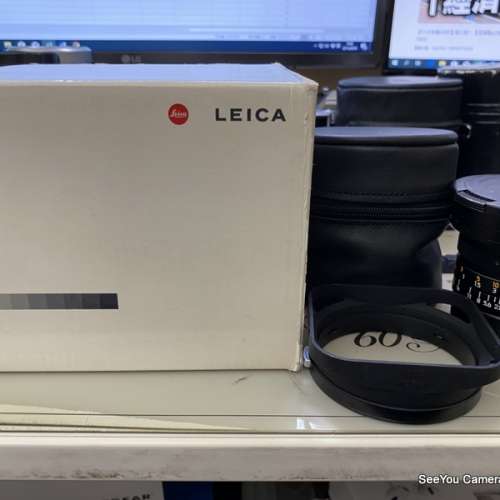 Over 95% New Leica 21mm f/2.8 Pre-ASPH E60 M Lens with hood & box
