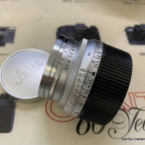 95% New Leica 35mm f/3.5 E39 M Lens