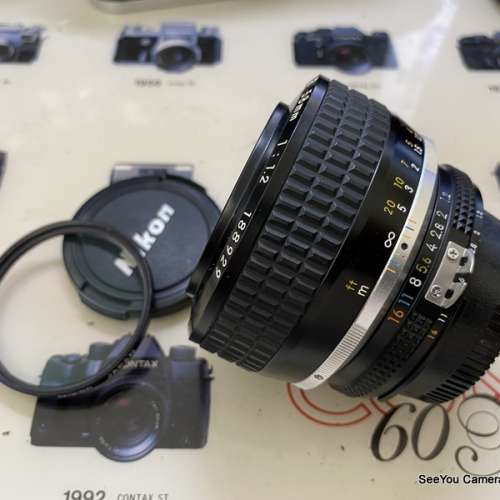 97-98% New Nikon 58mm f/1.2 Noct-Nikkor Lens **RARE**