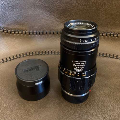 LEITZ Leica Tele-Elmar M-Mount 135mm/F4.0  連原裝遮光罩