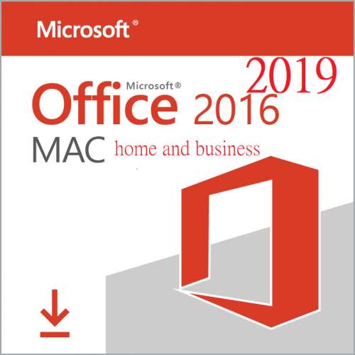 Office of mac 2016 / 2019 home and business