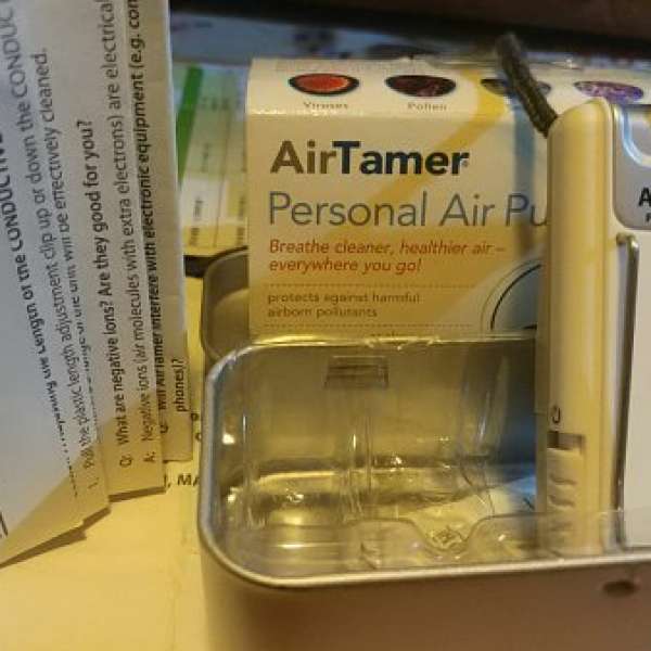 雅達瑪 Airtamer 穿戴式負離子抗菌空氣淨化機 隨身攜帶