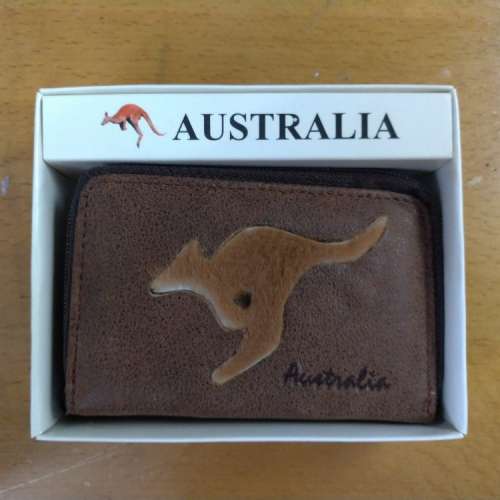 [全新]澳洲袋鼠真皮銀包 鎖匙包 錢包 手信 女裝 wallet purse