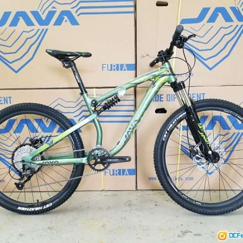 《聖誕送貨優惠》＊軟架山地車＊JAVA 9速 油壓碟剎 27.5吋 山地車 - FURIA-9S