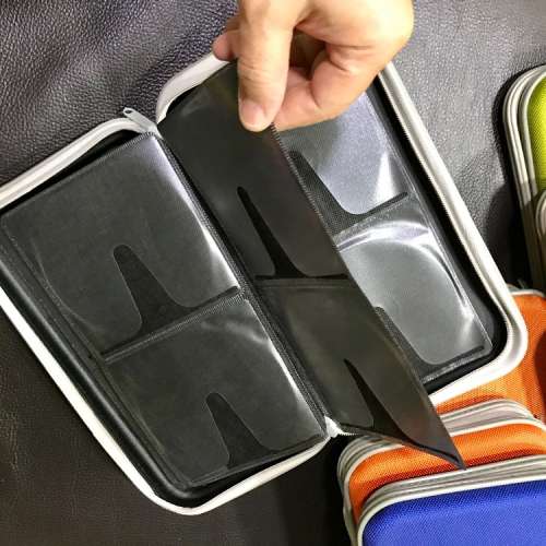 DVD/CD/BR 光碟收納套共8個