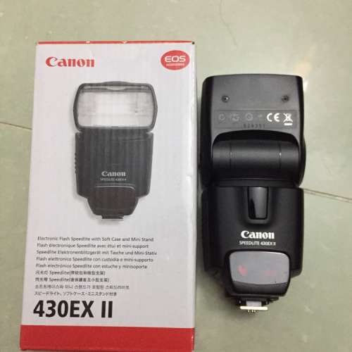 Canon 430EX II 閃光燈