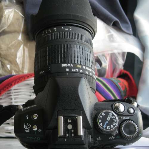 Olympus E410 sigma 18125 lens