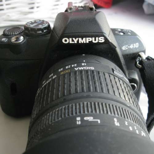 Olympus E410 sigma 18125 lens