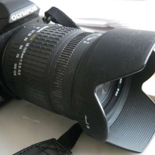 Olympus E410 sigma 18125 lens