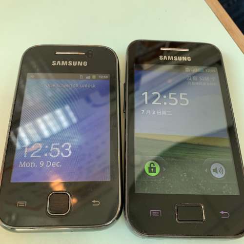 三星手機兩台android
