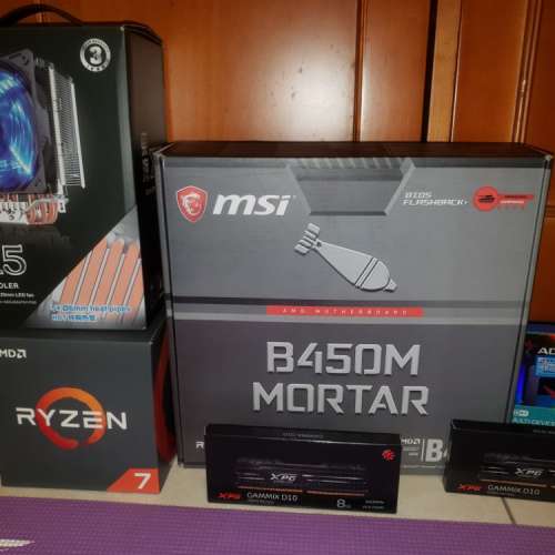 Ryzen 7 2700 Gtx 1070 16GB 3200Mhz 256GB SSD 1TB HDD 1080P/2K 高階打機剪片 新...