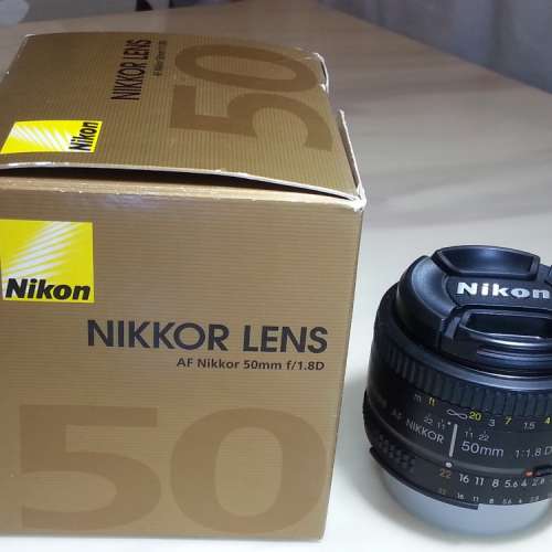 Nikon AF 50mm F1.8D full frame for FX & DX ,